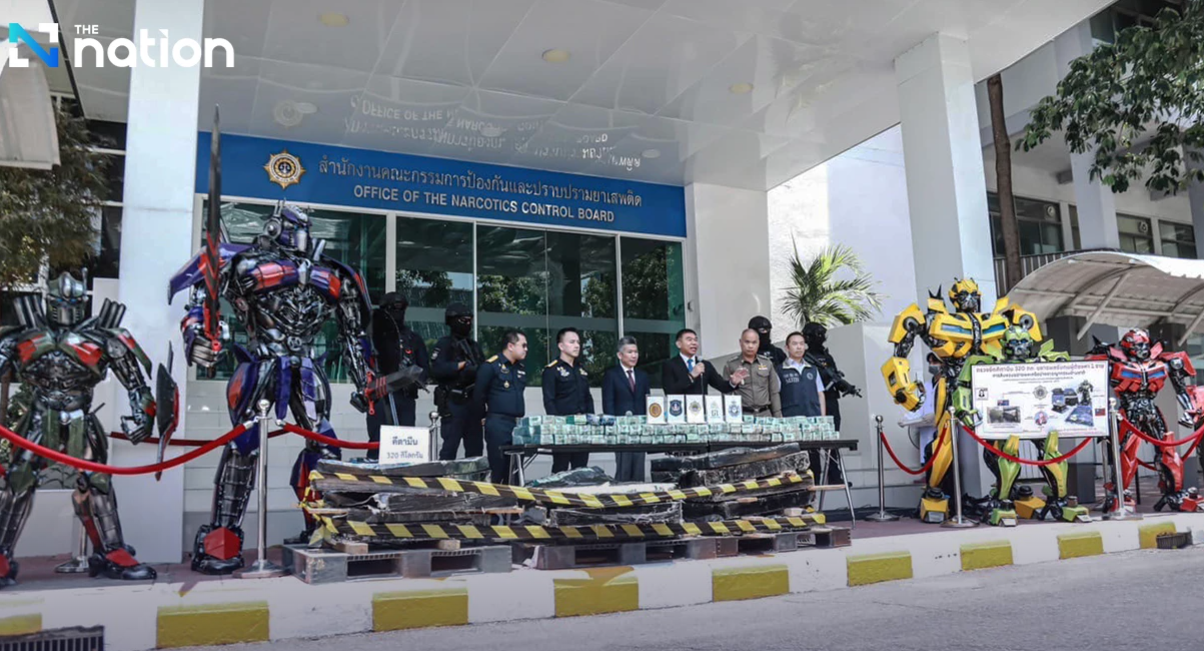 Thailand Ungkap Penyelundupan 320 Kg Narkoba dalam Robot Besi